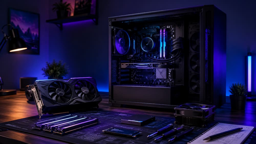 PC de gaming construit cu cap: unde investești și unde poți economisi